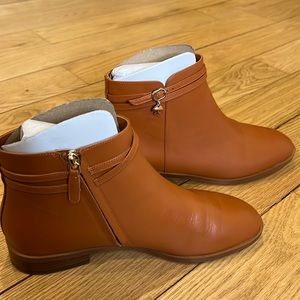 Brown Kate Spade Stable booties